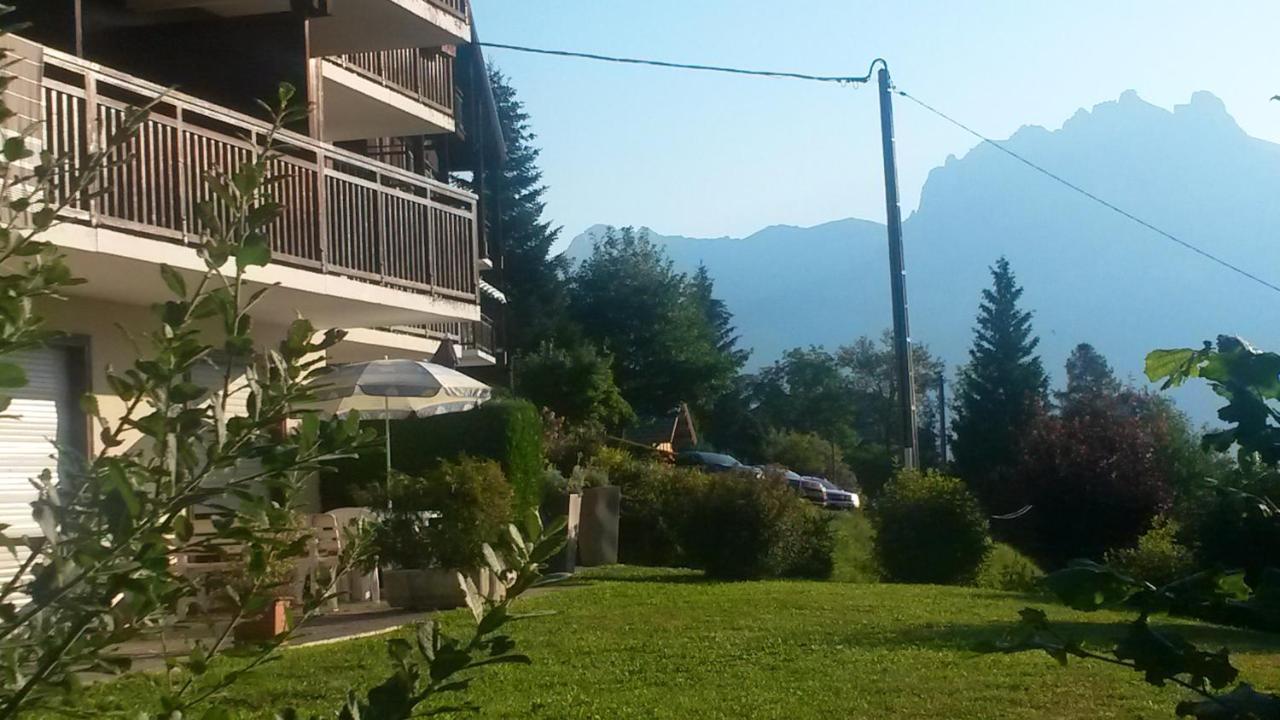 Studio Accueillant A Cordon Vue Mont Blanc 22 M² Parking Inclus Luaran gambar
